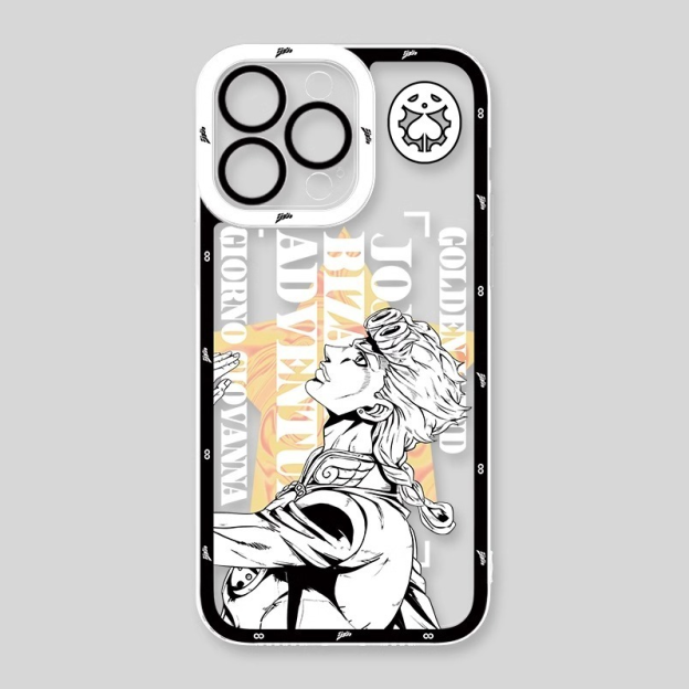 蘋果 系列JOJO的奇妙冒險天使眼透明防摔軟殼