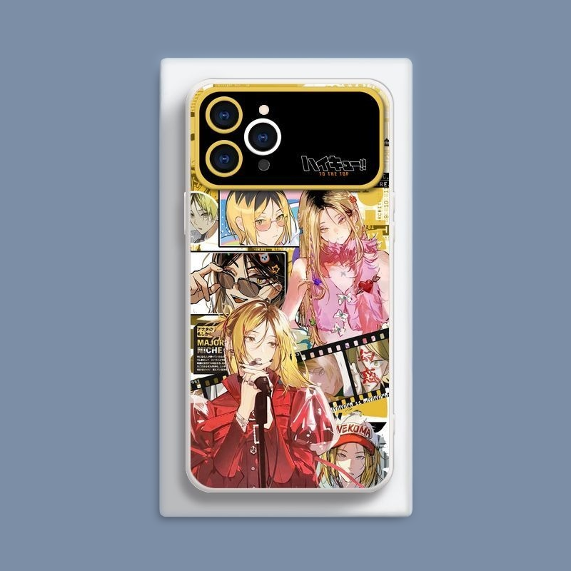 排球少年液態大視窗全包矽膠防摔軟殼-CASEZONE