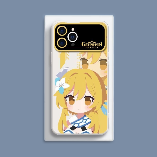 原神Q版液態大視窗全包矽膠防摔軟殼-CASEZONE