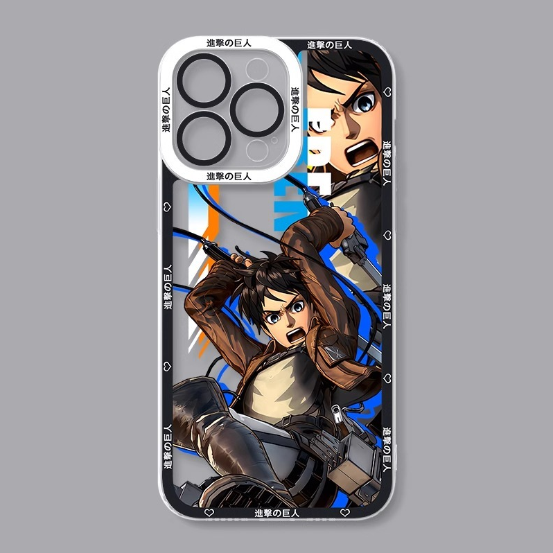 進擊的巨人透明防摔軟殼-CASEZONE