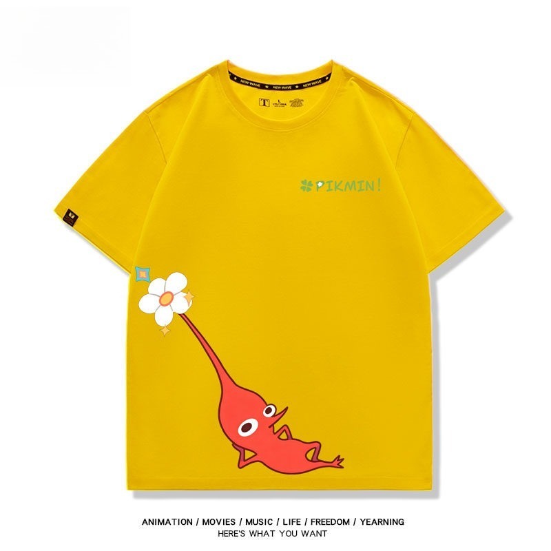 皮克敏PIKMIN4 印花短袖T恤