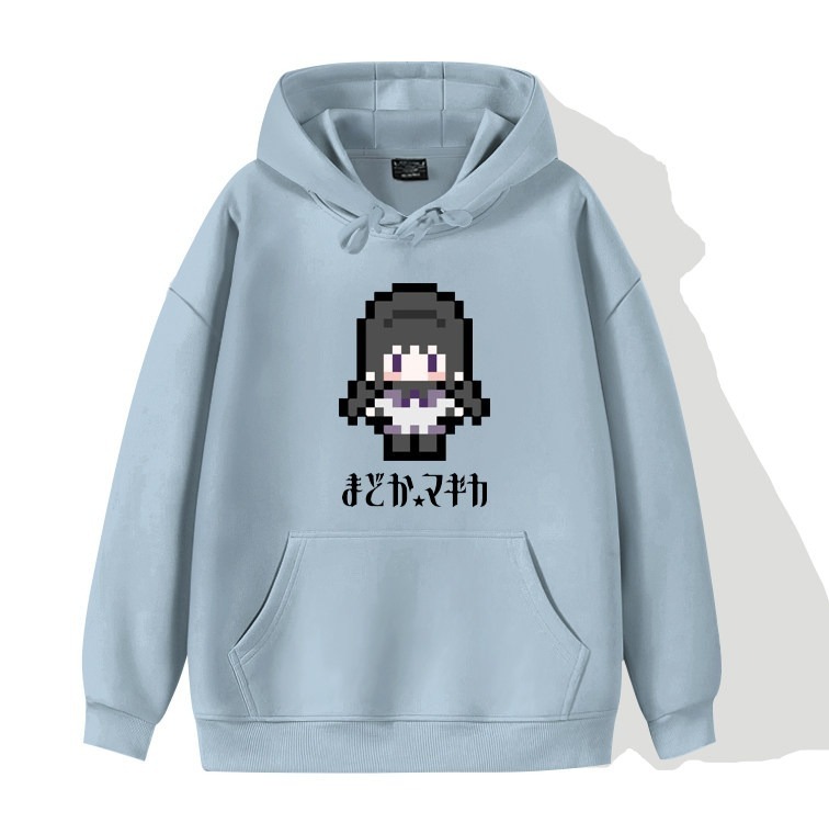 魔法少女小圓新款 親子情侶裝連帽衛衣
