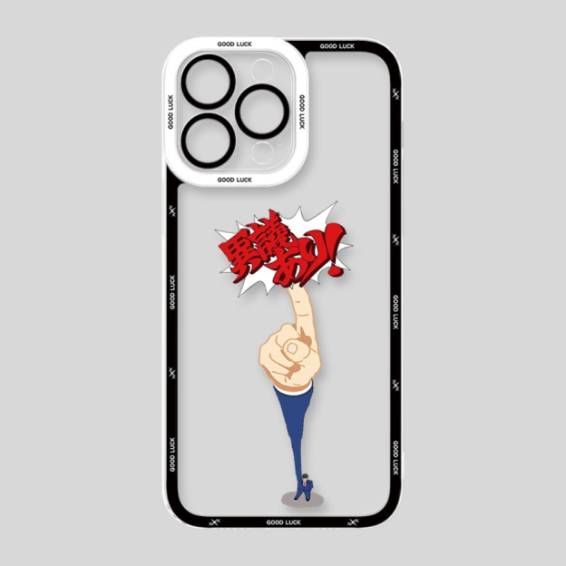 逆轉裁判透明防摔軟殼-CASEZONE