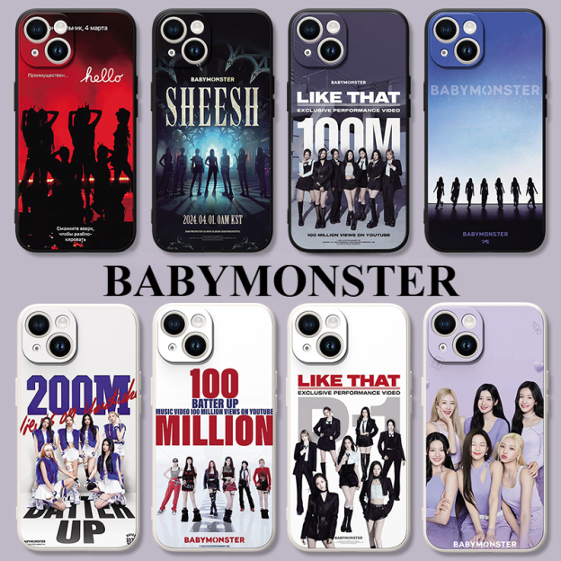 寶貝怪物女團液態矽膠全包防摔軟殼-CASEZONE