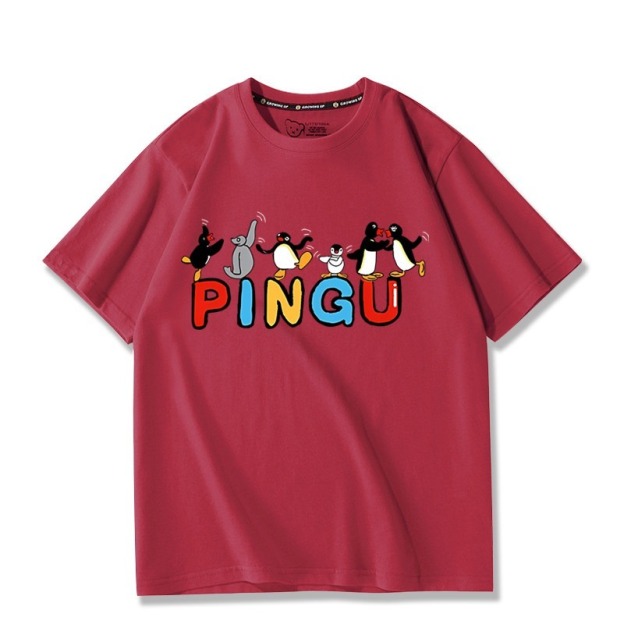 Pingu企鵝家族周邊 印花短袖T恤