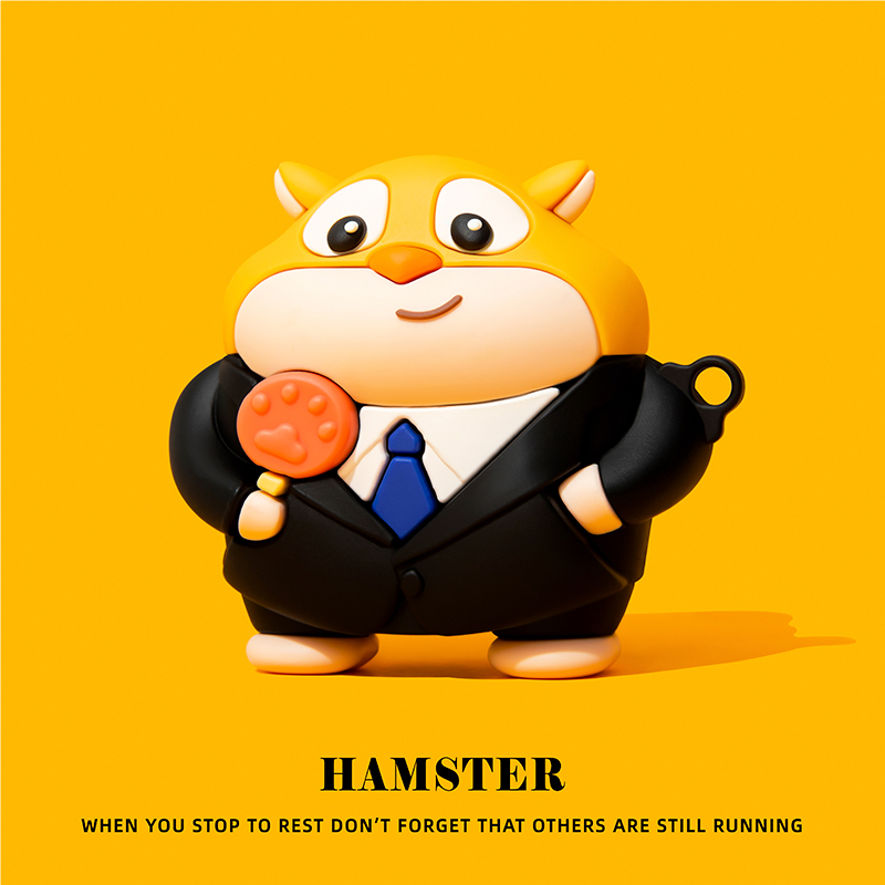 可愛小動物AirPods耳機保護殼-CASEZONE