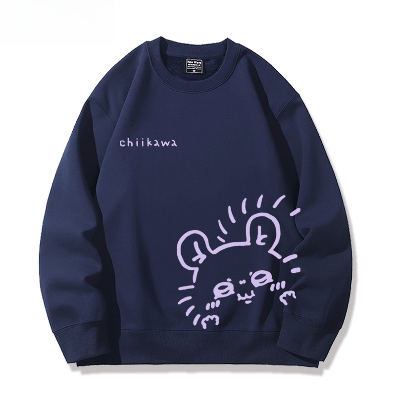 Chiikawa 聯名親子情侶裝 圓領長袖