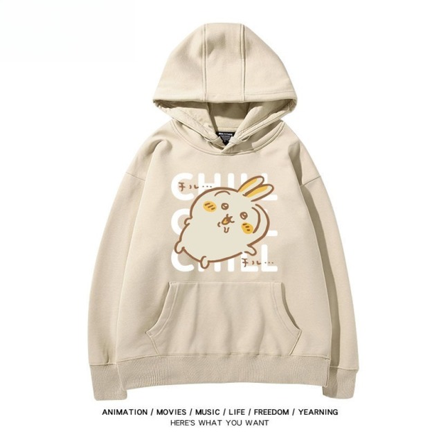 Chiikawa 親子情侶男女連帽衛衣