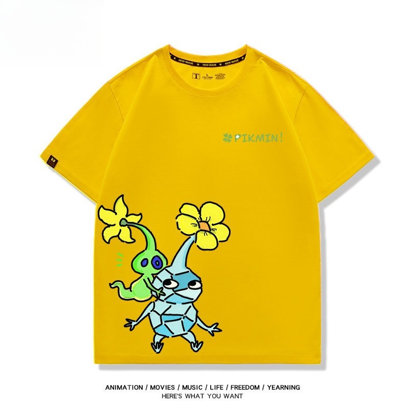 皮克敏PIKMIN4 印花短袖T恤