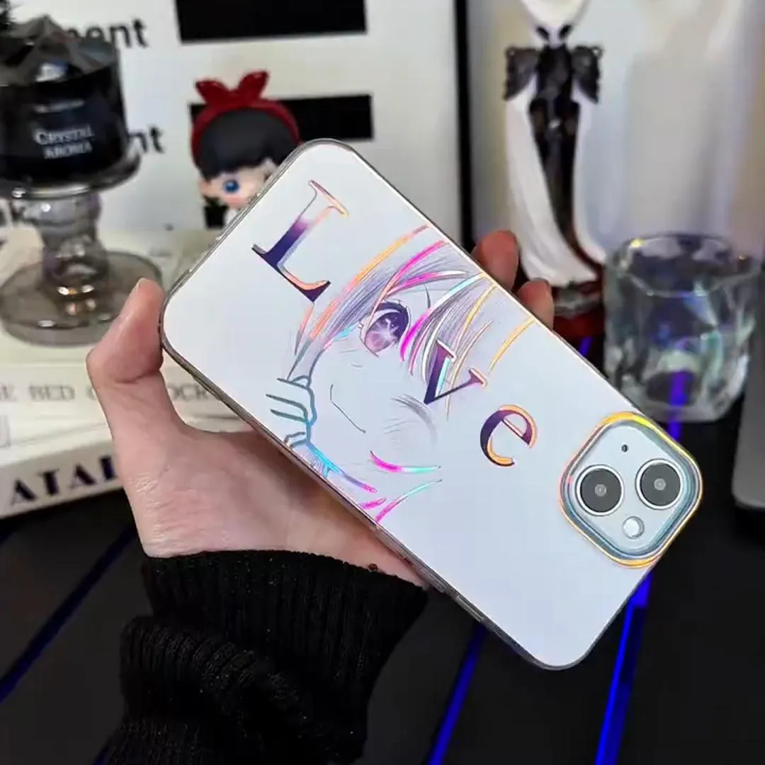 【大集合】動漫極光金漸變手機殼