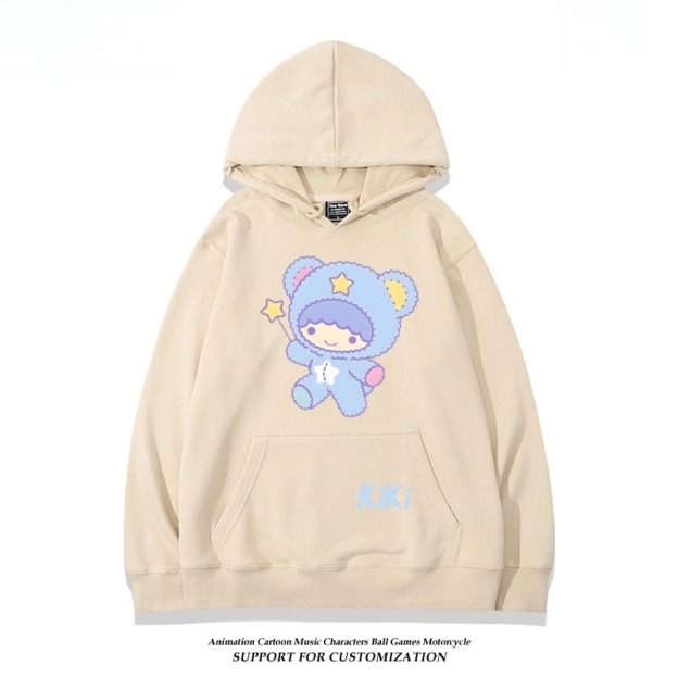 雙子星little twinstars新款 親子情侶男女連帽衛衣