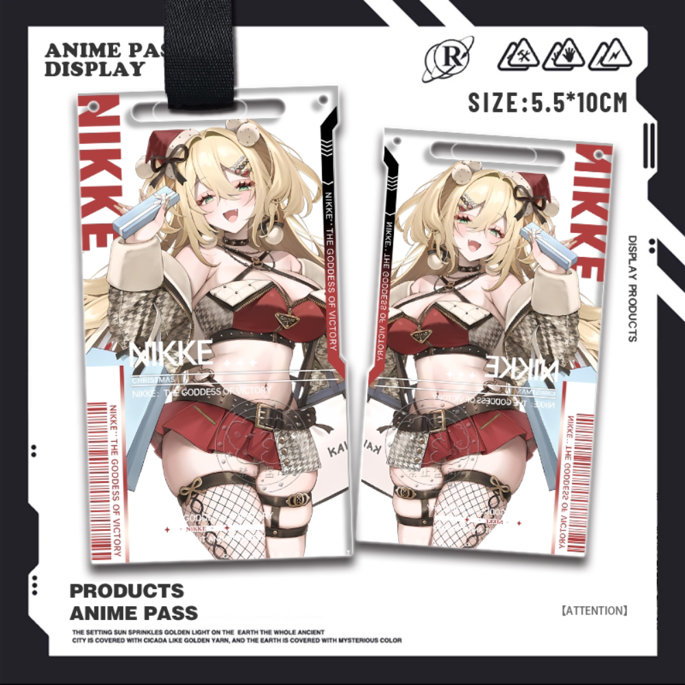 勝利女神NIKKE亞克力通行證掛飾