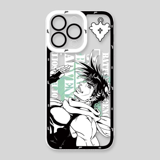 蘋果 系列JOJO的奇妙冒險天使眼透明防摔軟殼