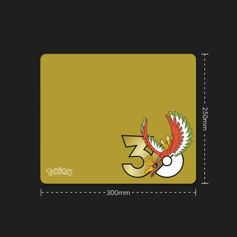 寶可夢30週年紀念滑鼠墊｜全寶可夢圖鑑桌墊・遊戲桌面配件
