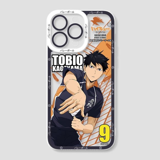 排球少年天使眼透明防摔軟殼