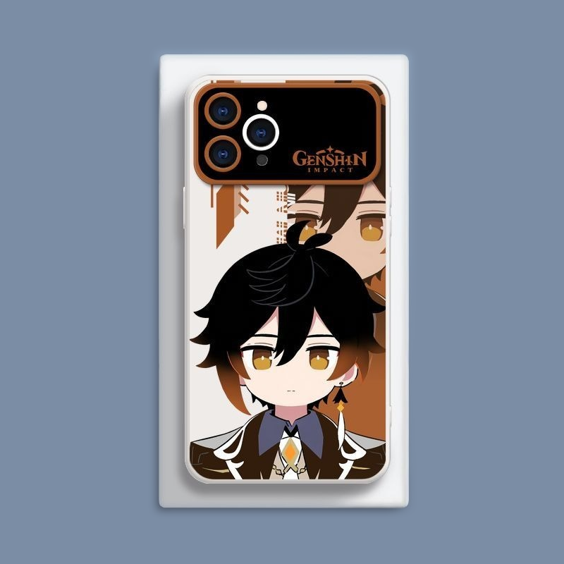 原神Q版液態大視窗全包矽膠防摔軟殼-CASEZONE