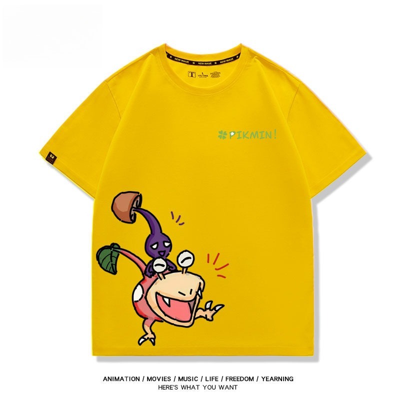 皮克敏PIKMIN4 印花短袖T恤