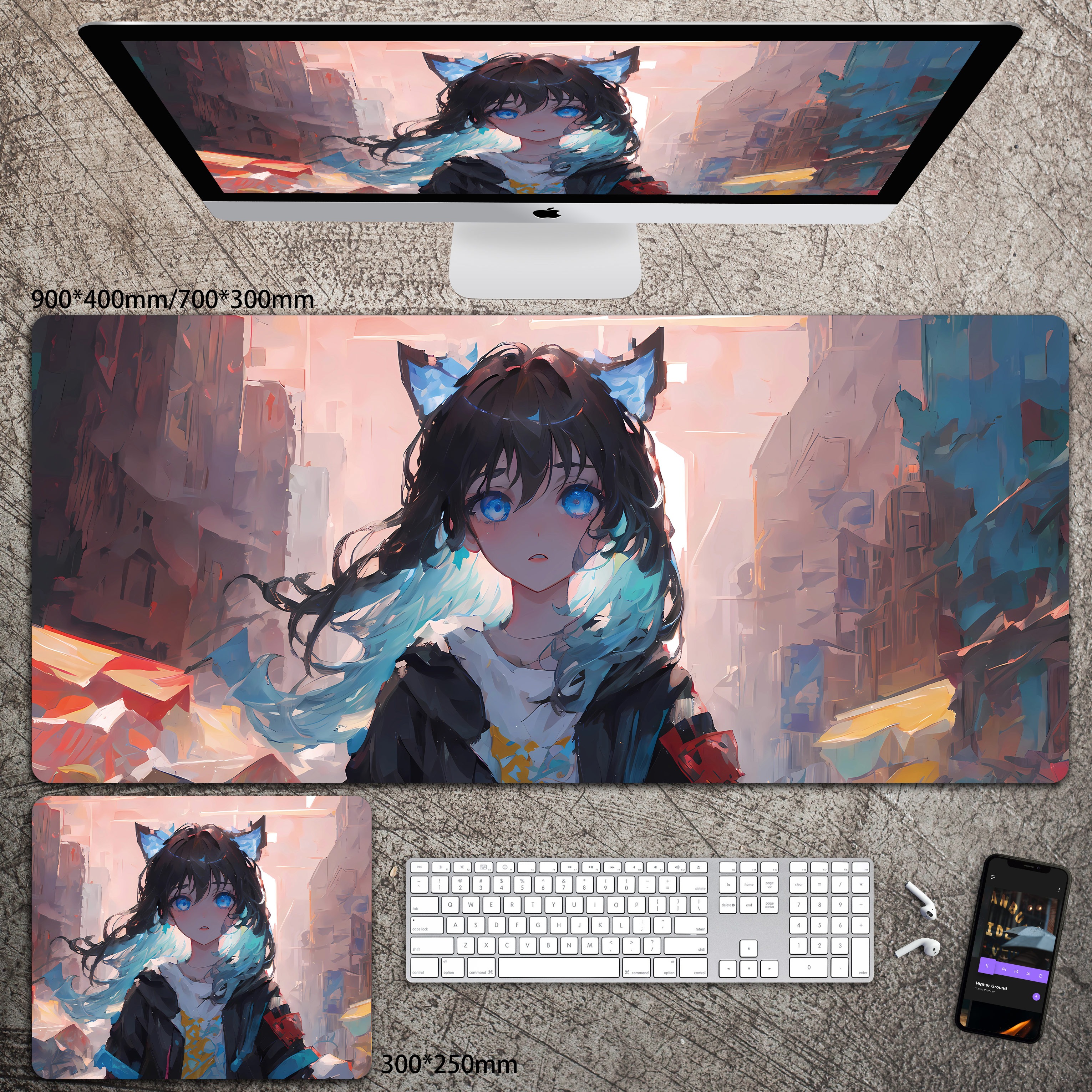 動漫系列 主題桌墊 布質滑鼠墊-CASEZONE