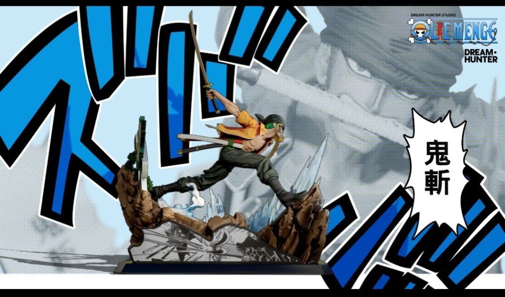 【預購】獵夢工作室《海賊王》死鬥系列 002-羅羅諾亞·索隆 003-香吉士-CASEZONE