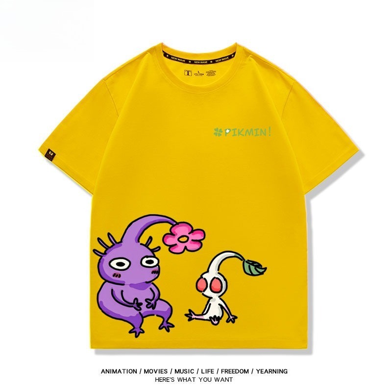 皮克敏PIKMIN4 印花短袖T恤