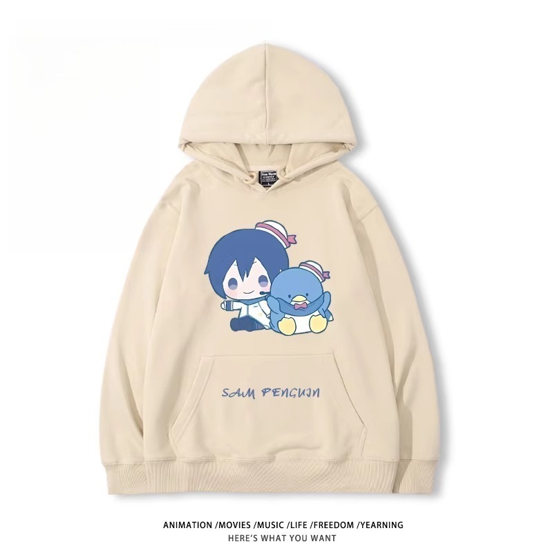 初音未來X三麗鷗新款 親子情侶男女款連帽衛衣