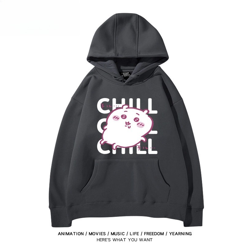 Chiikawa 親子情侶男女連帽衛衣