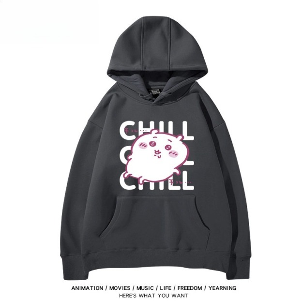 Chiikawa 親子情侶男女連帽衛衣