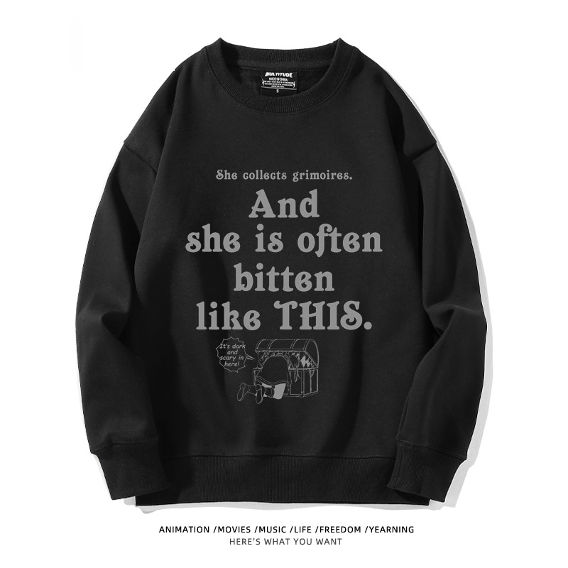 葬送的芙莉蓮 秋冬新款 親子情侶裝圓領長袖