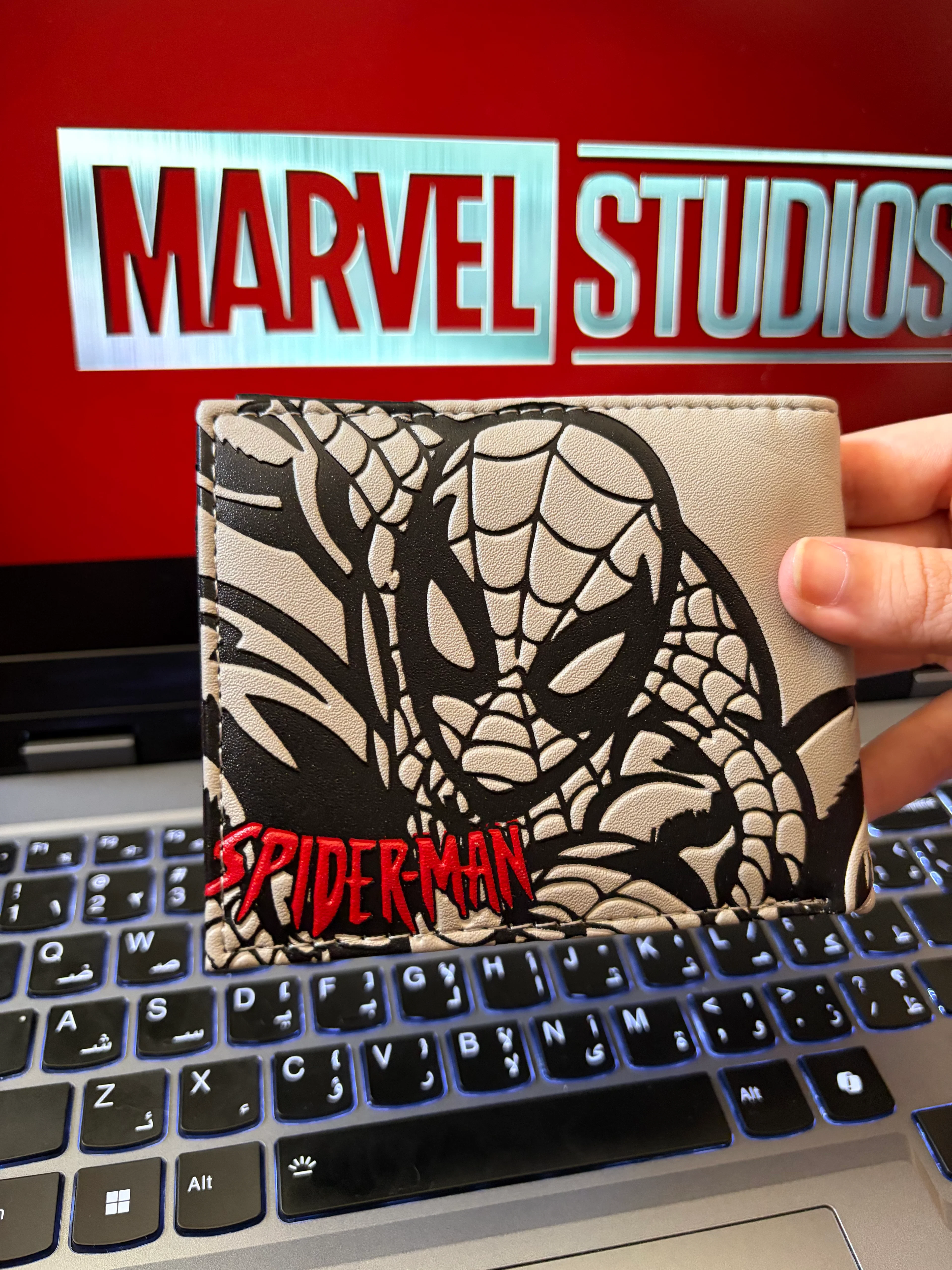 蜘蛛人 Spider-Man 潮流短夾｜男女通用旋轉皮夾