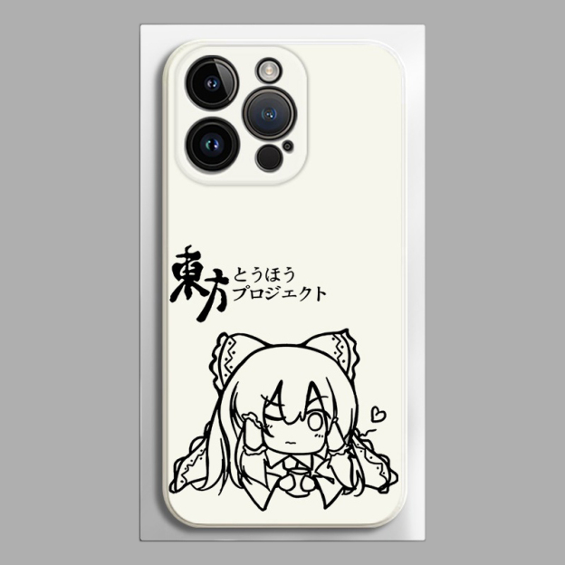 東方project液態矽膠全包防摔軟殼-CASEZONE