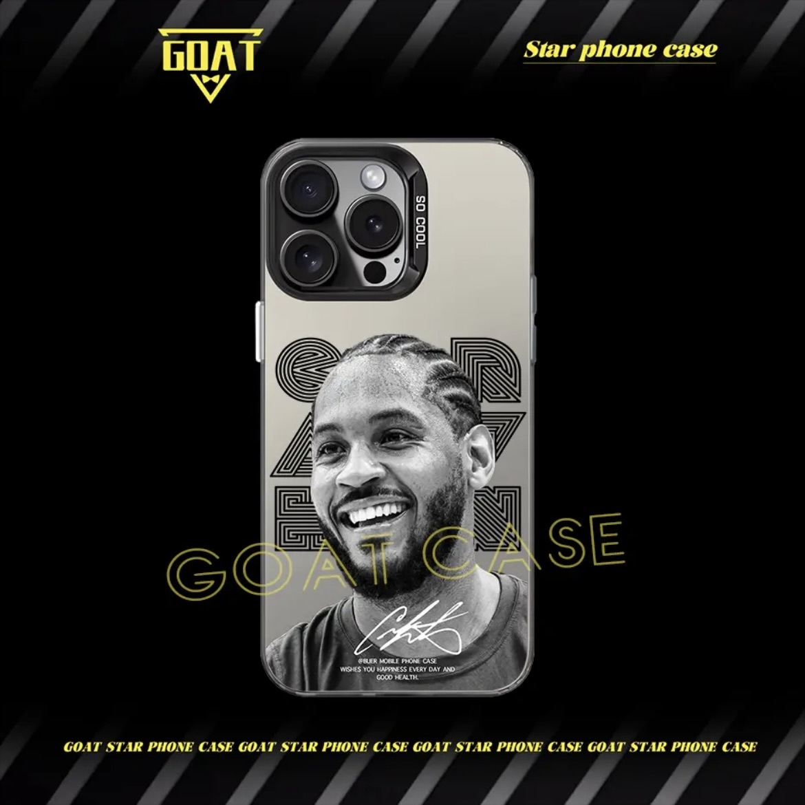 球星頭像｜彩銀球星手機殼-CASEZONE