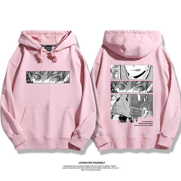 排球少年新款 親子情侶男女款連帽衛衣-CASEZONE