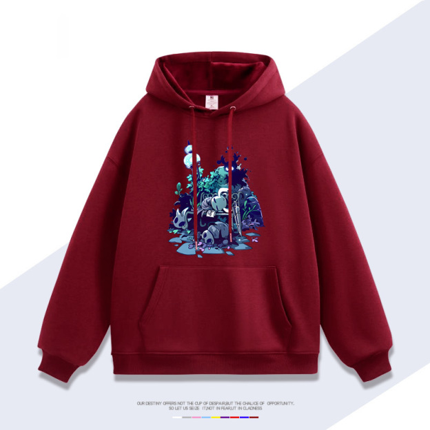 空洞騎士 2025秋冬新款 親子情侶男女連帽衛衣