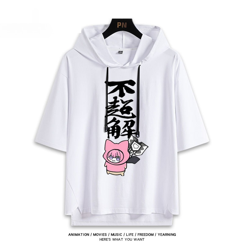 魔物獵人新款 親子情侶男女款連帽短袖T恤