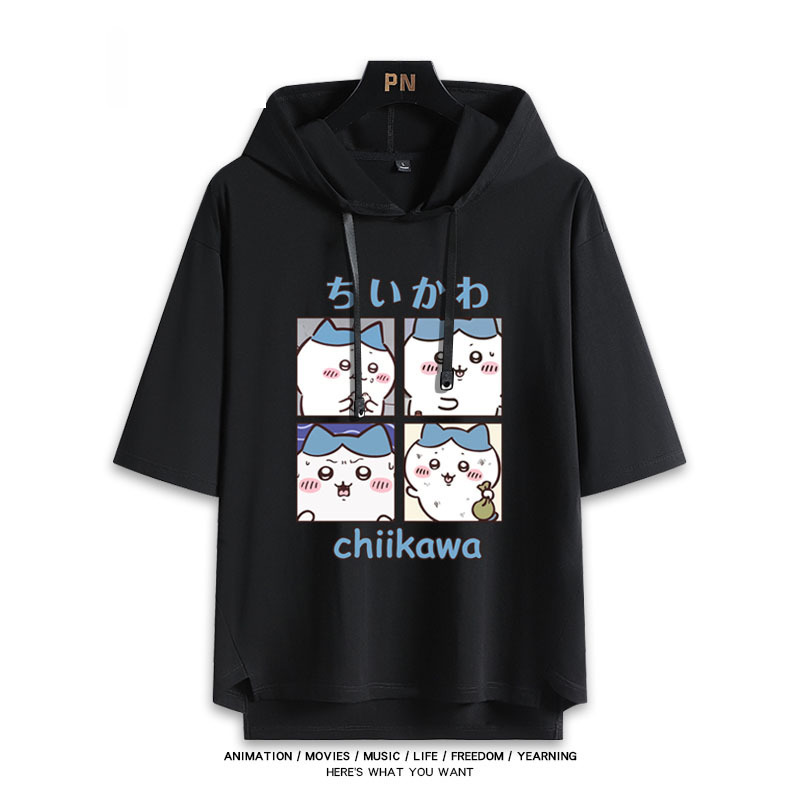 Chiikawa 忘本 連帽短袖T恤