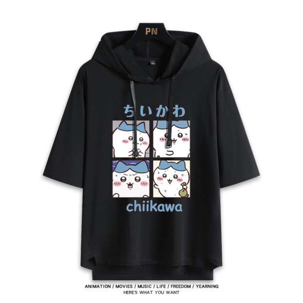 Chiikawa 忘本 連帽短袖T恤