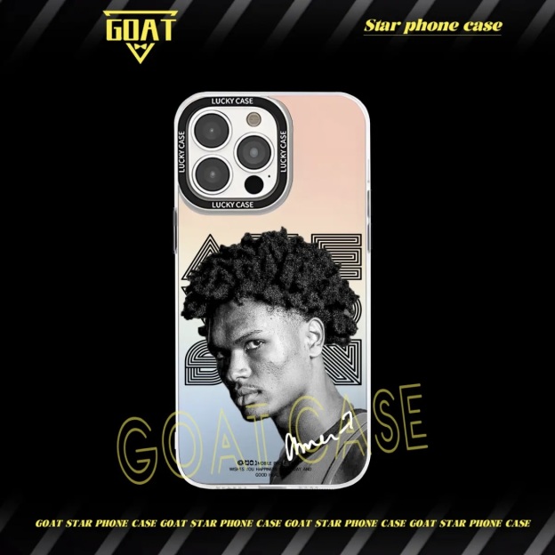 球星肖像｜極光鐳射球星手機殼-CASEZONE