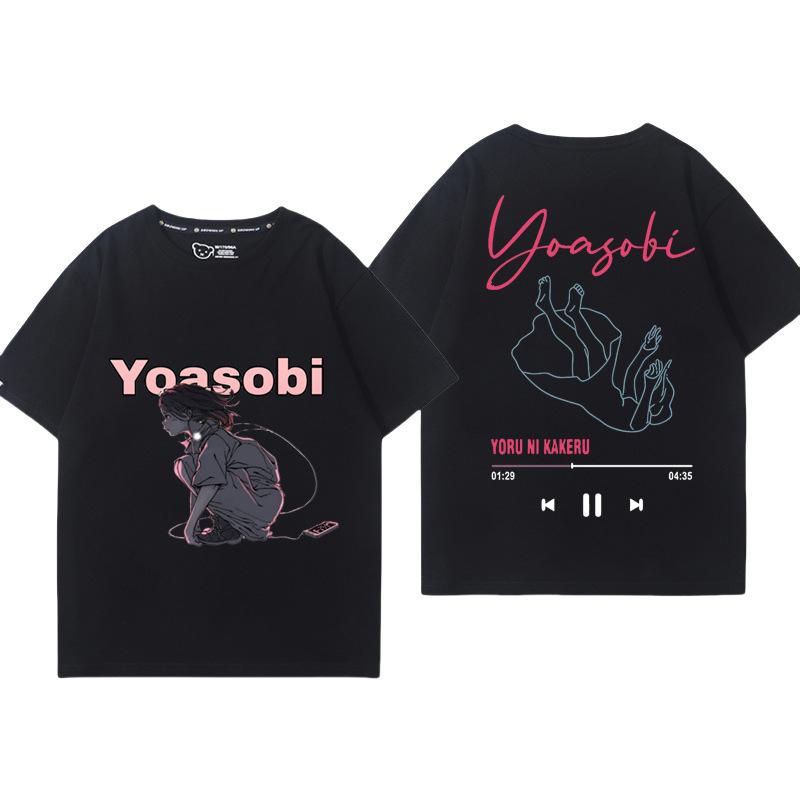 YOASOBI系列 印花短袖T恤-CASEZONE