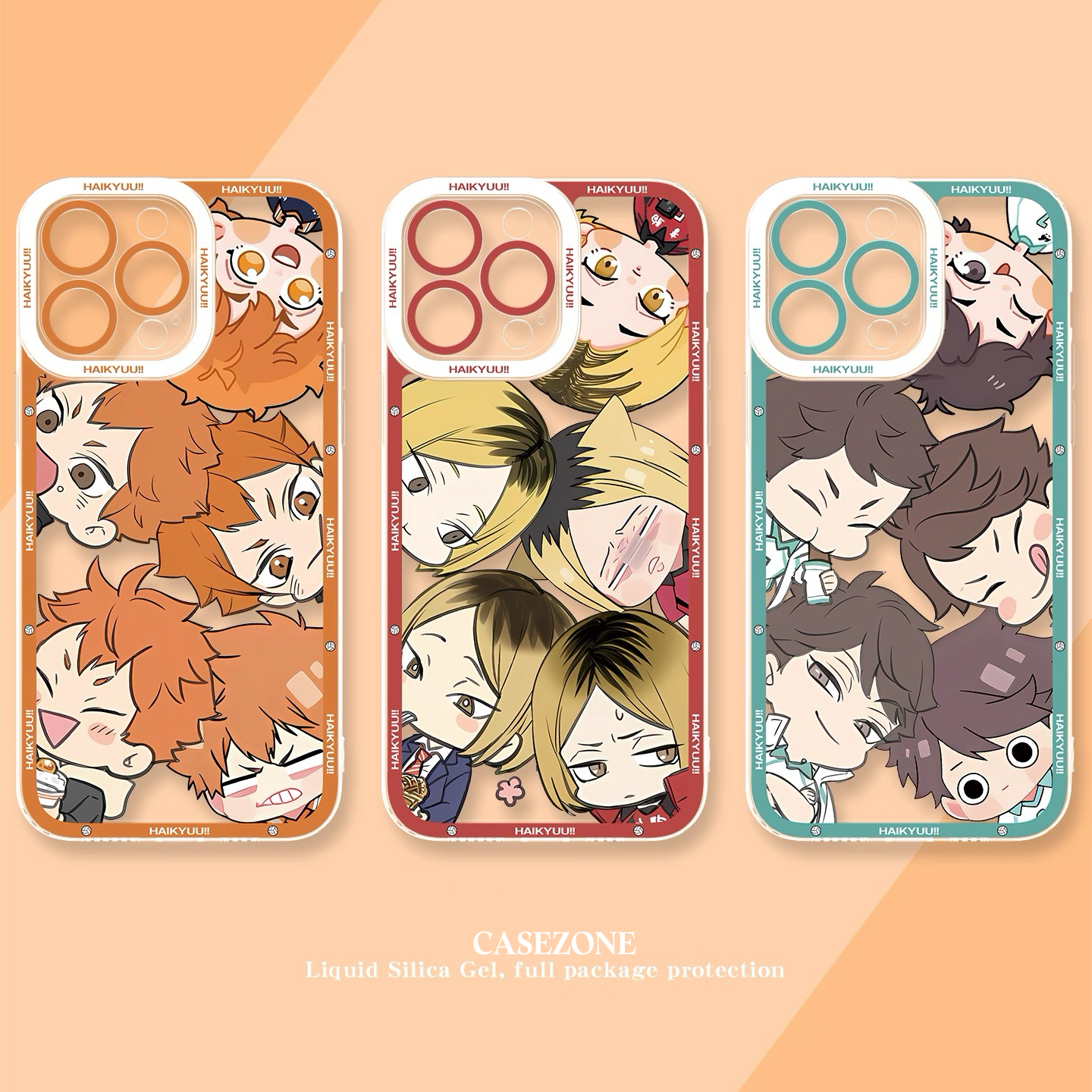 排球少年透明防摔軟殼