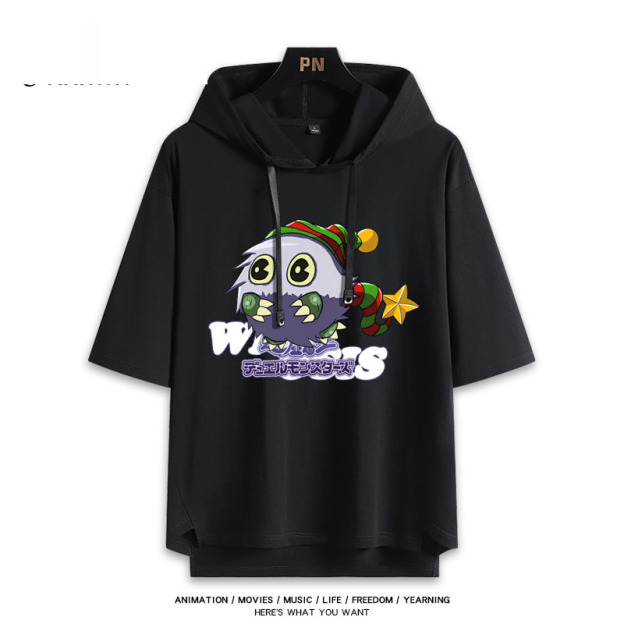 遊戲王 武藤遊戲 連帽短袖T恤-CASEZONE