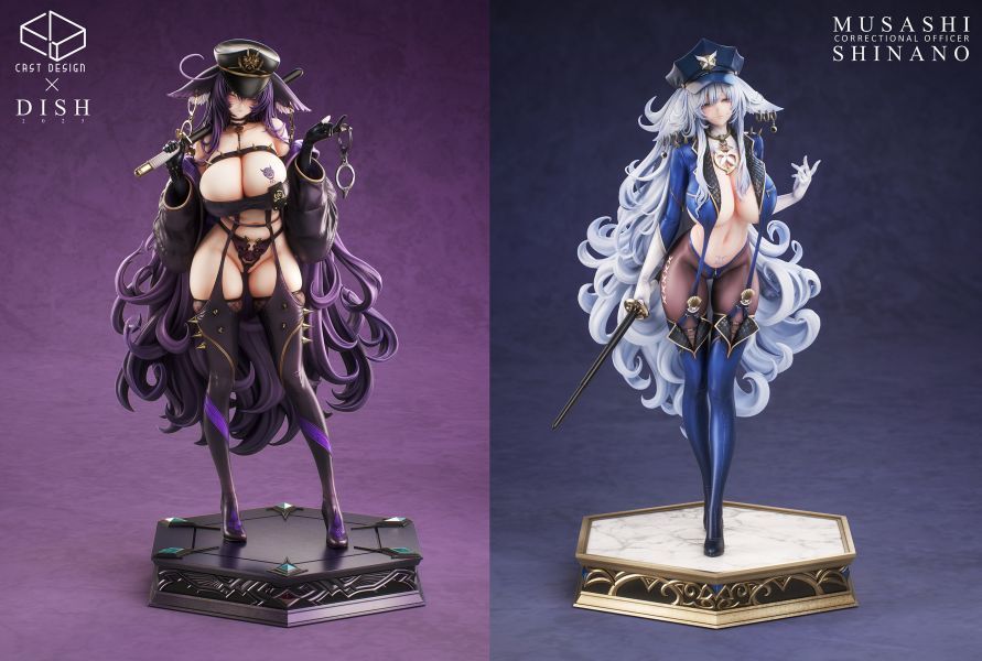 【預購】Cast Design×Dish 原畫設計實體化聯名系列 至臻大師 No.5雙警姐妹花 信濃-CASEZONE