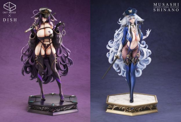 【預購】Cast Design×Dish 原畫設計實體化聯名系列 至臻大師 No.5雙警姐妹花 信濃-CASEZONE