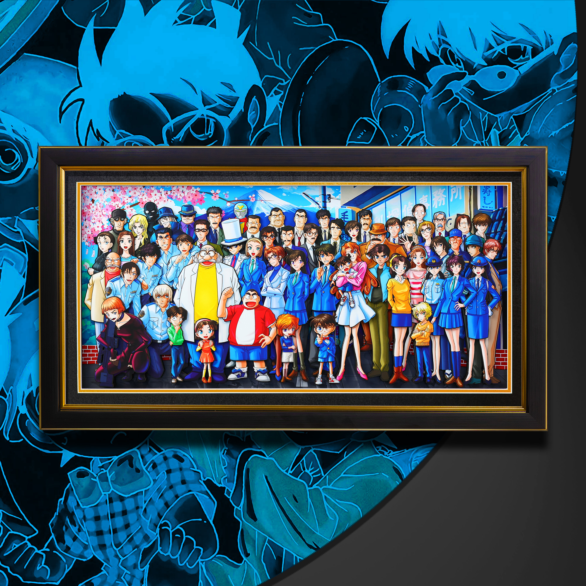 名偵探柯南 3D立體畫-CASEZONE