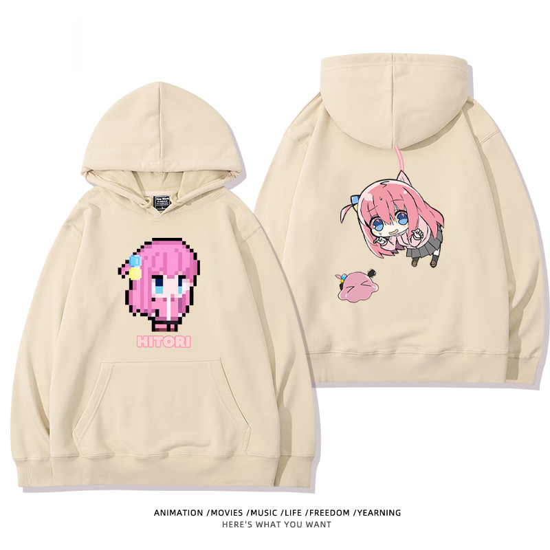 孤獨搖滾新款 親子情侶男女款連帽衛衣-CASEZONE