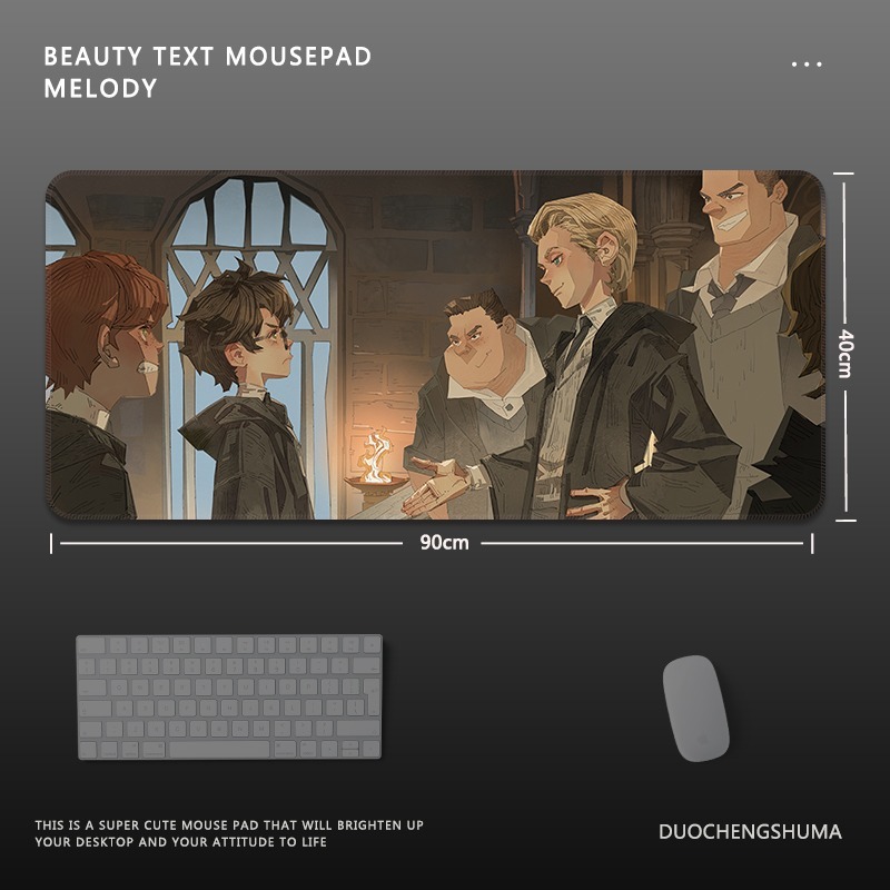 哈利波特 主題桌墊 布質滑鼠墊-CASEZONE