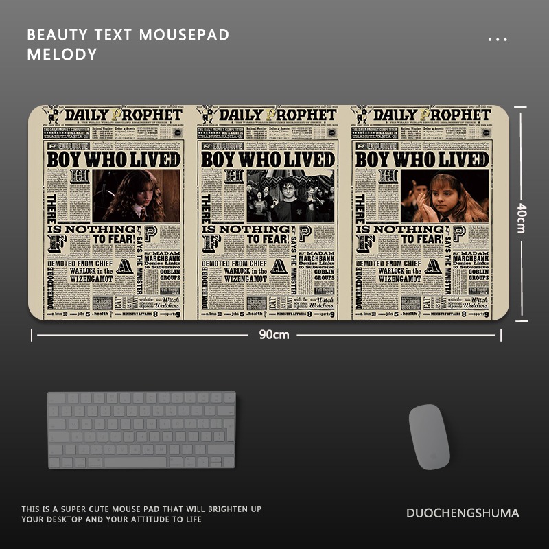 哈利波特 主題桌墊 布質滑鼠墊-CASEZONE