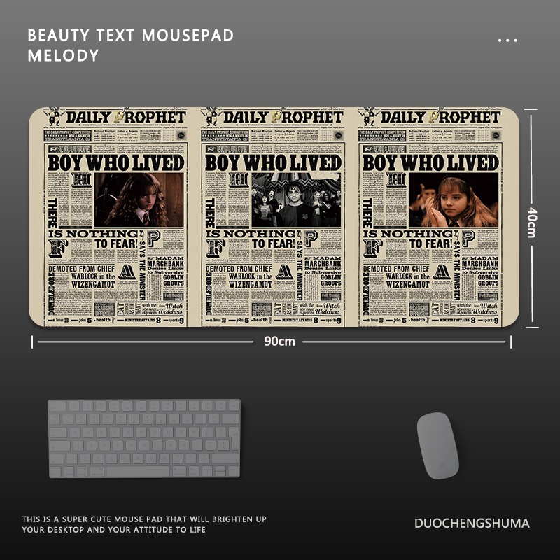 哈利波特 主題桌墊 布質滑鼠墊-CASEZONE
