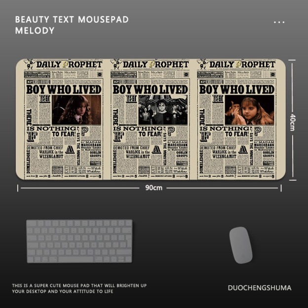 哈利波特 主題桌墊 布質滑鼠墊-CASEZONE