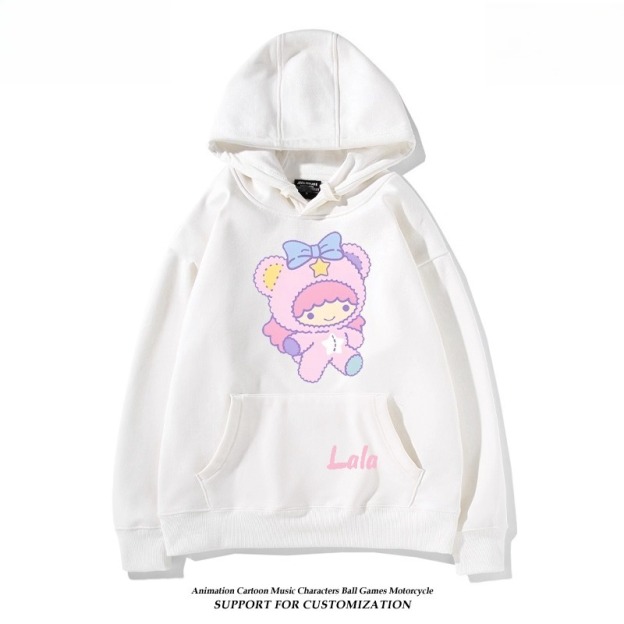 雙子星little twinstars新款 親子情侶男女連帽衛衣
