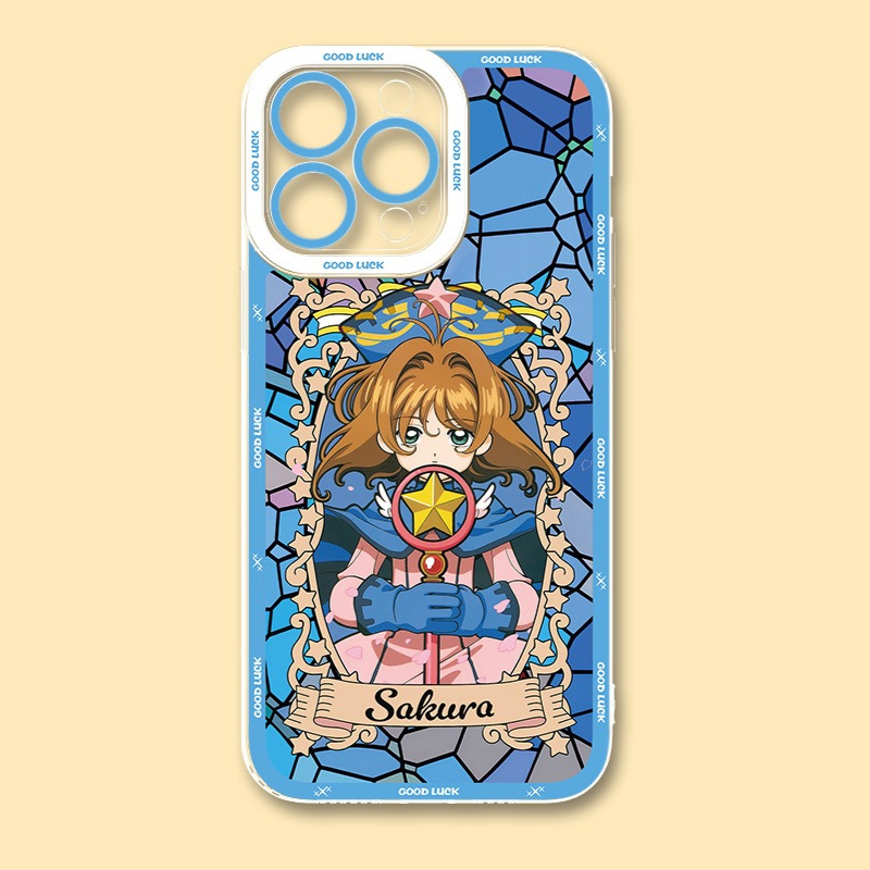 魔卡少女櫻天使眼透明防摔軟殼
